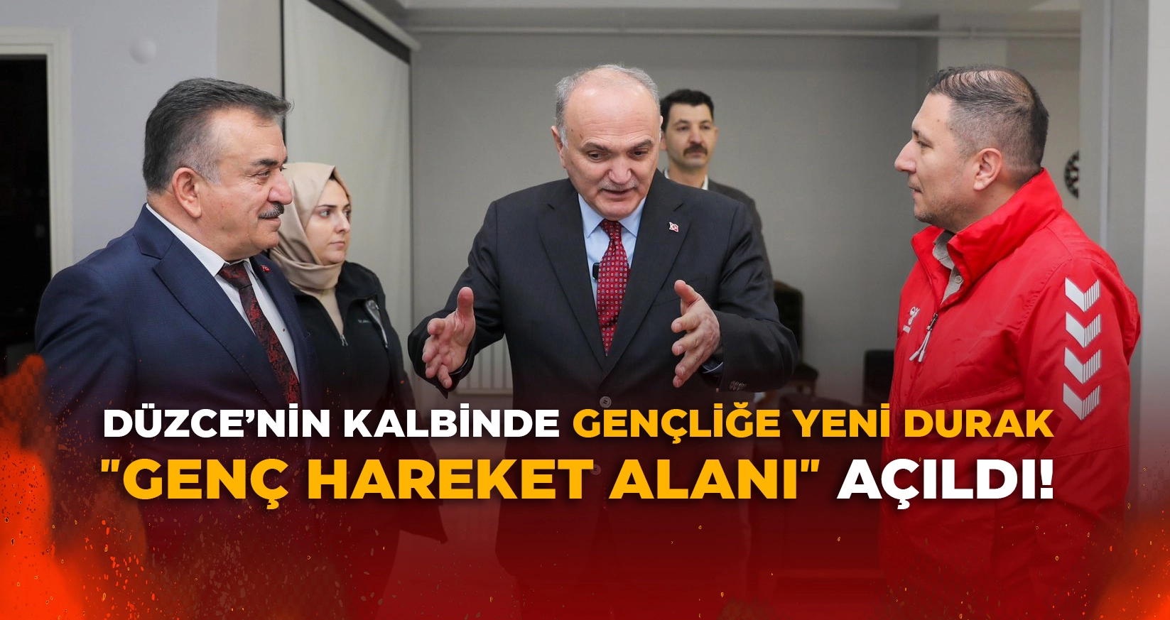 DÜZCE’NİN KALBİNDE GENÇLİĞE YENİ DURAK